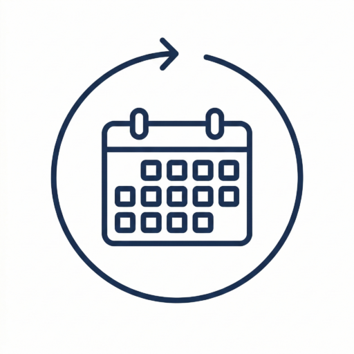 Medicare Annual Enrollment Period calendar renewal icon